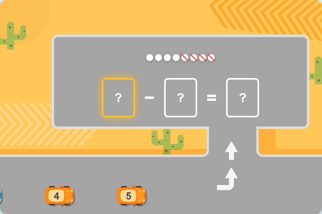 Subtraction: Build the Equation! - Level 1 image