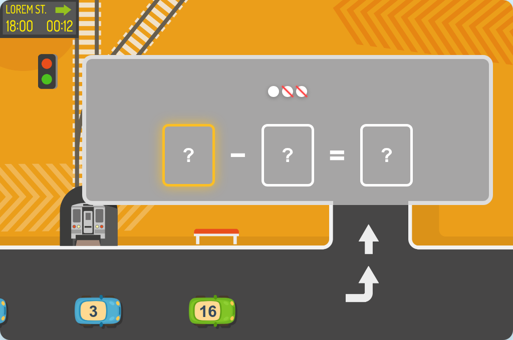 Subtraction: Build the Equation! - Level 2 image
