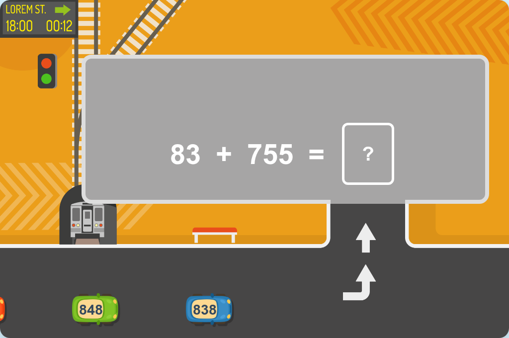 Addition Within 1000 (with Single Regrouping) - Level 1 image