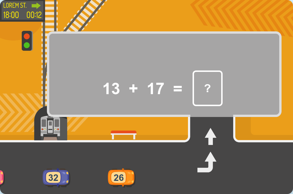 Addition Within 100 (With Regrouping) - Level 1 image