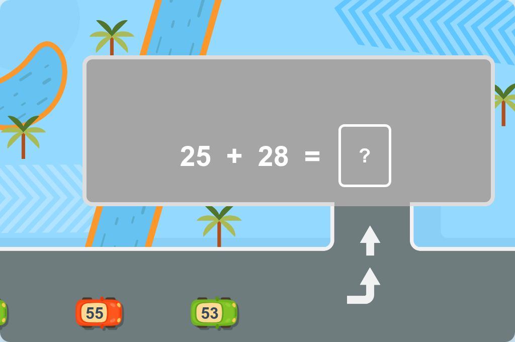 Addition Within 100 (With Regrouping) - Level 2 image
