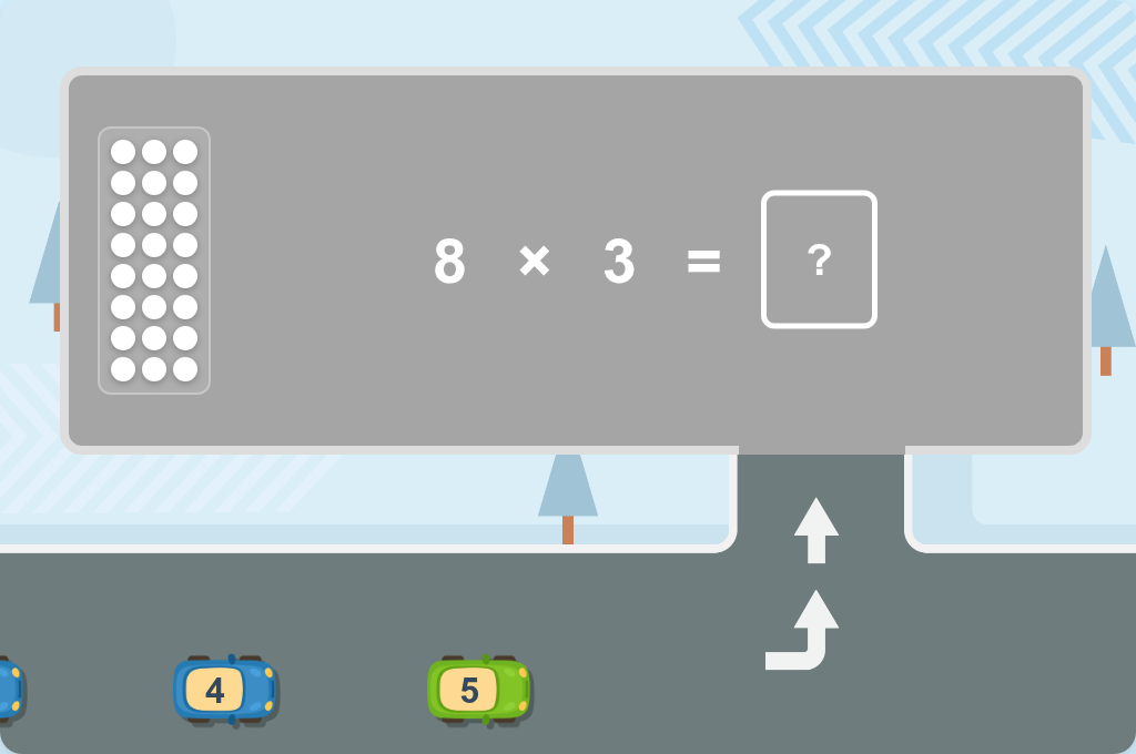 Multiplication by 3 - Level 1 image