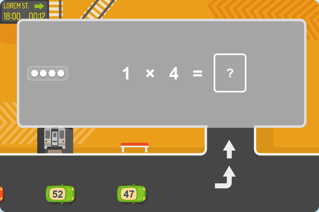 Multiplication by 4 - Level 1 image