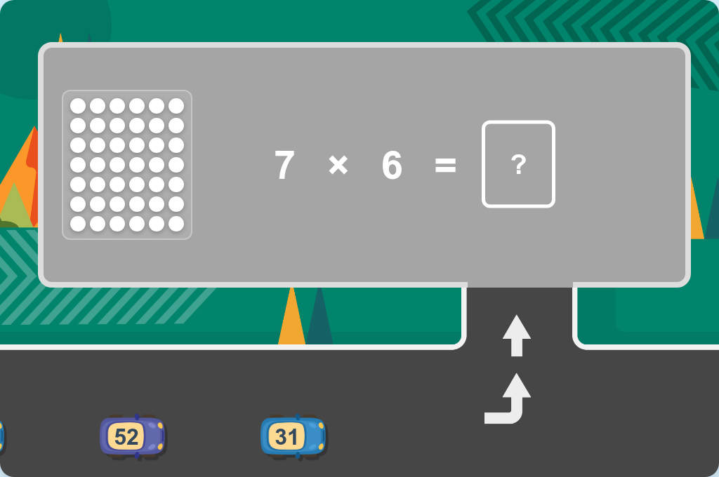 Multiplication by 6 - Level 1 image