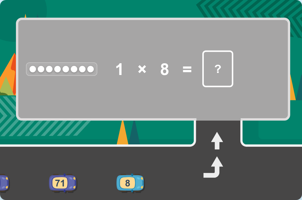 Multiplication by 8 - Level 1 image