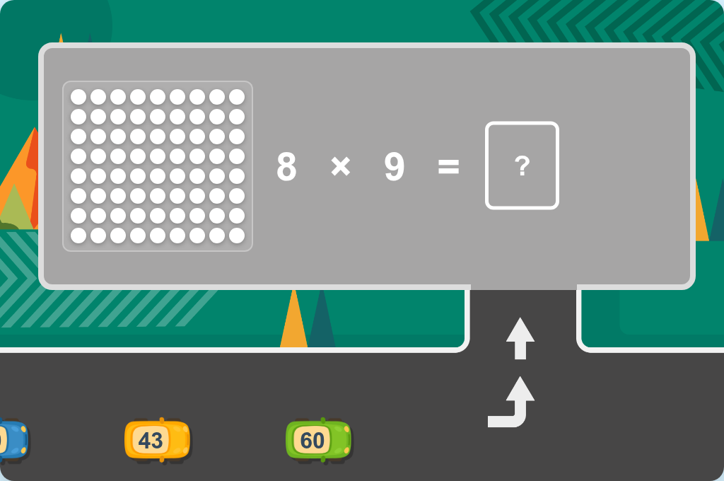 Multiplication by 9 - Level 1 image