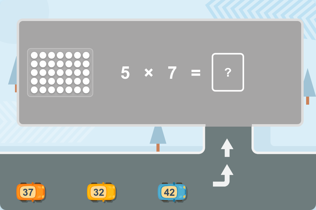 Multiplication Arrays - Level 1 image