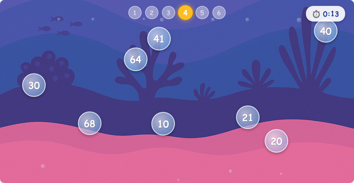 Math Bubbles: Lev4 image
