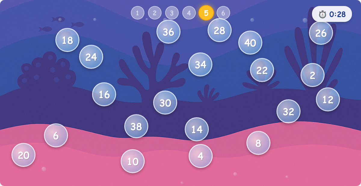 Math Bubbles: Lev5 image