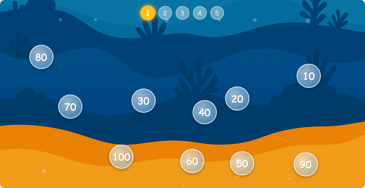 Math Bubbles: Lev1 image