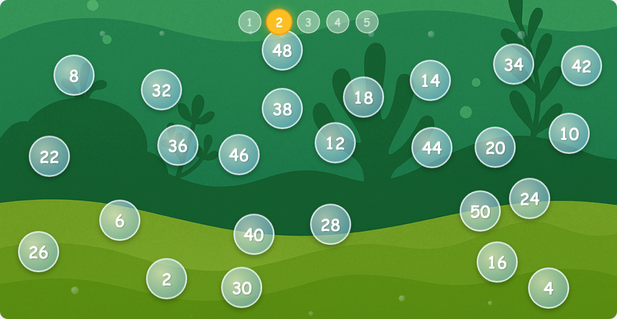 Math Bubbles: Lev2 image