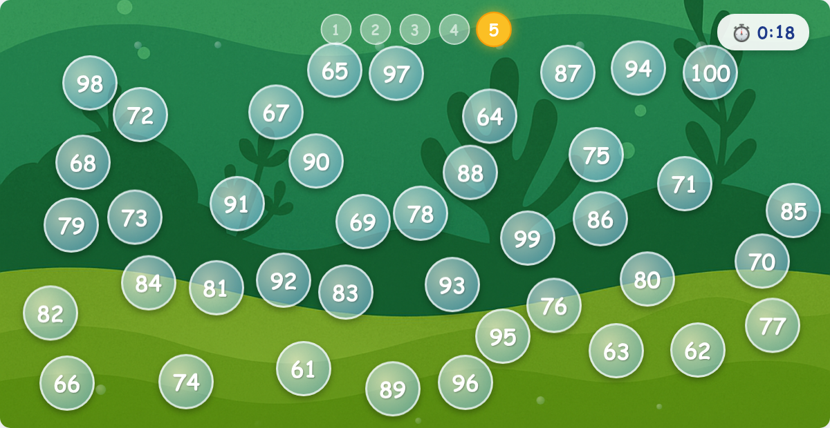 Math Bubbles: Lev5 image