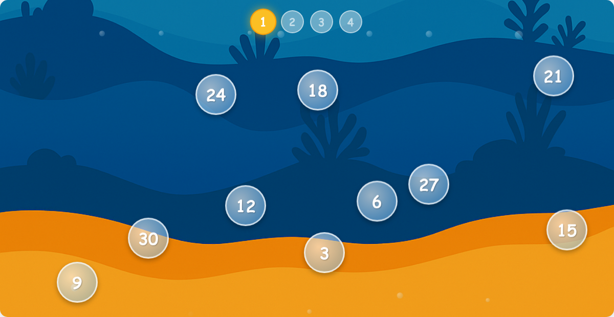 Math Bubbles: Lev1 image