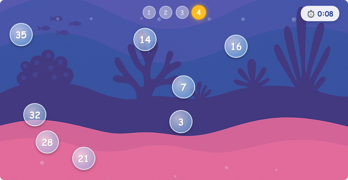 Math Bubbles: Lev4 image