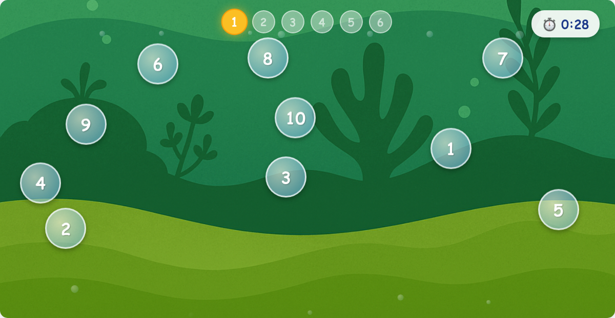 Math Bubbles: Lev6 image