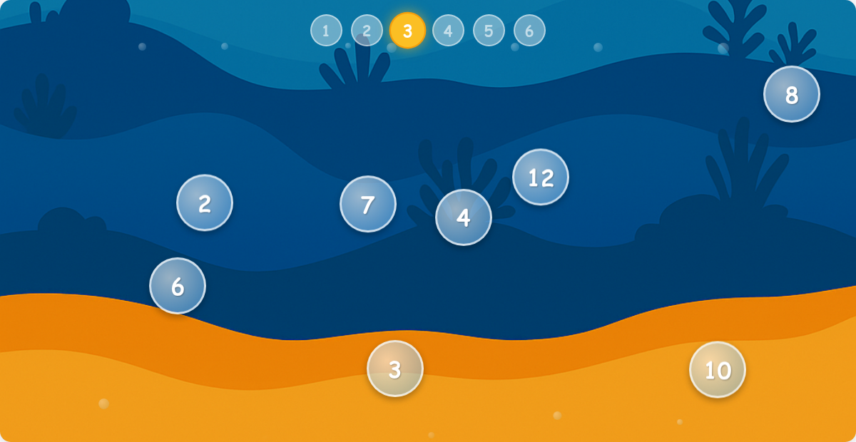 Math Bubbles: Lev2 image
