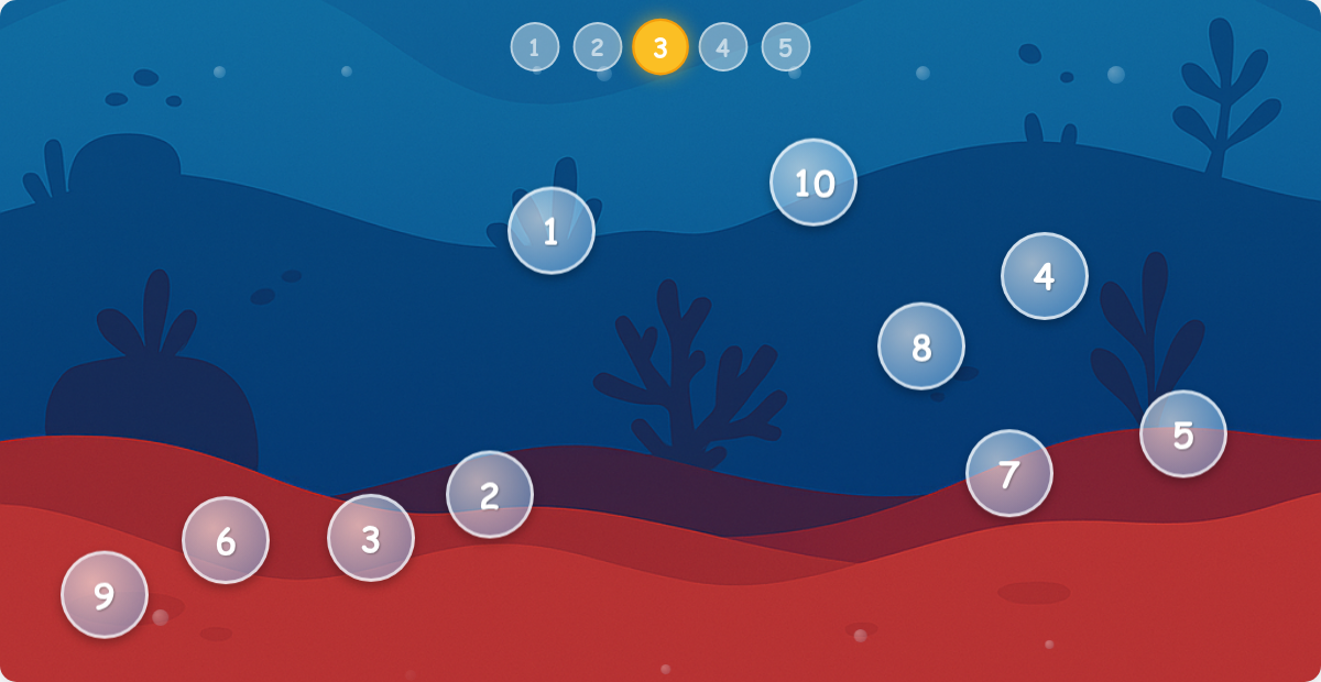 Math Bubbles: Lev3 image