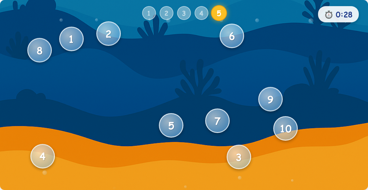 Math Bubbles: Lev5 image