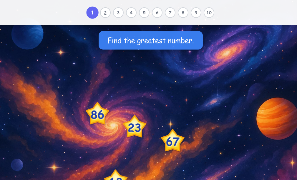 Comparing Numbers - Level 3 image