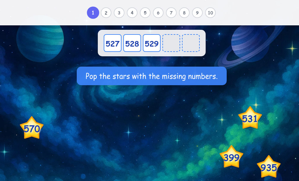 Missing Number: up to 1000 - Level 2 image