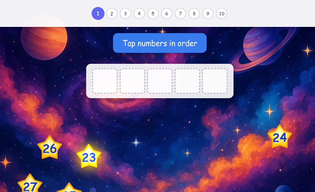 Count to 50 - Level 1 image