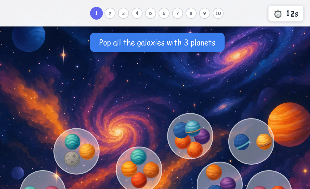Counting Objects up to 5 - Level 3 image